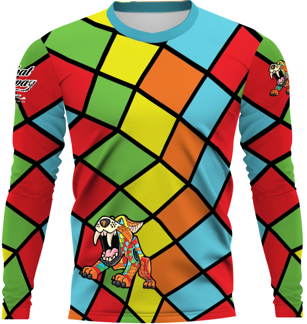 Saber Cat Colors Long Sleeve