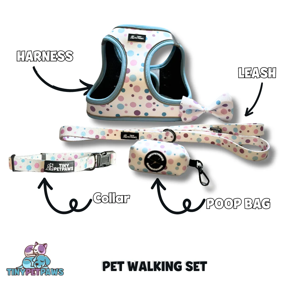 Sky Blue Harness Set