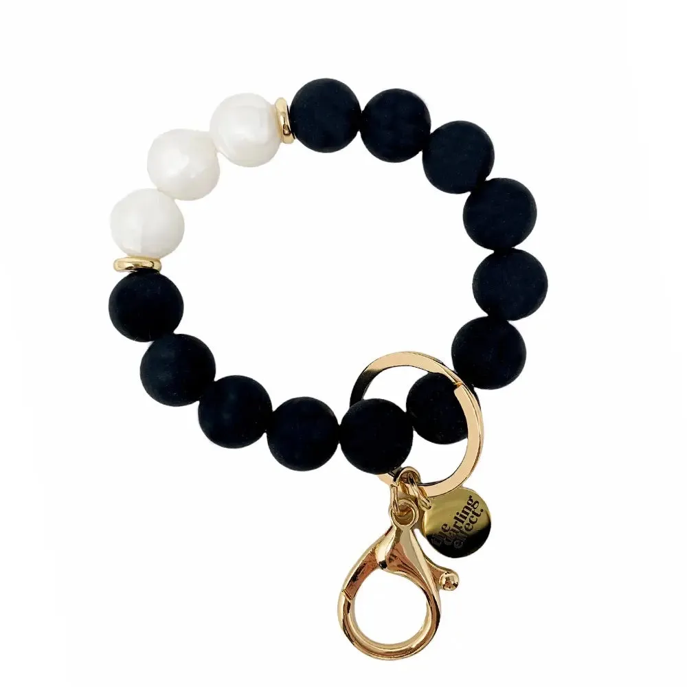 The Darling Effect - Hands-Free Silicone Beaded Keychain Wristlet