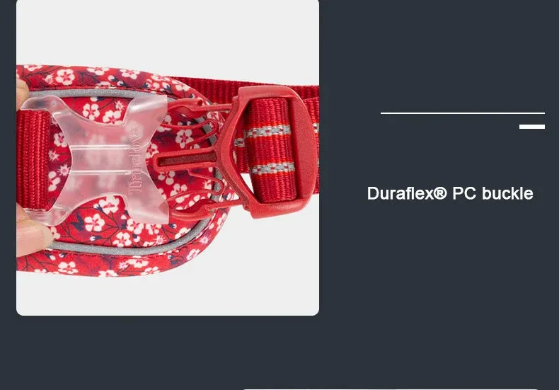 Truelove No-Pull Floral Pet Harness for Cats and Dogs - Breathable, Reflective, and Soft