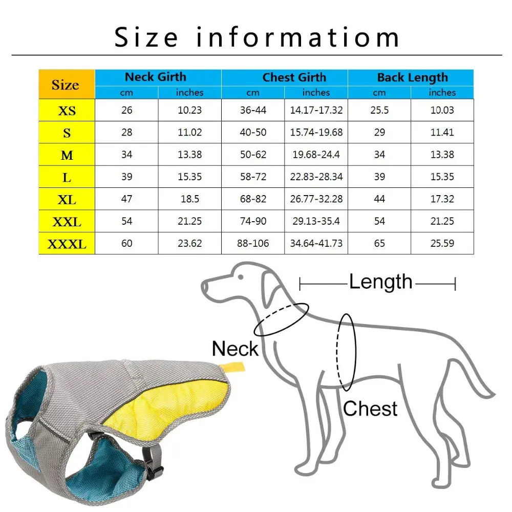 WagYard Pet Dog Cooling Vest